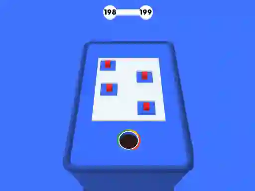 Hra Hole 3d Color Block Game online