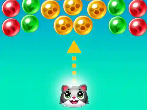 Hra Save the cats Bubble shooter online