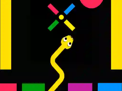 Hra Color Slither Snake online