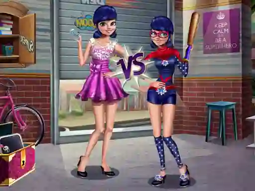 Hra Princess vs Superhero online