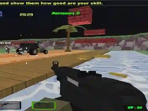 Hra Blocky Combat Strike Zombie Multiplayer online