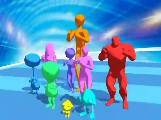 Hra Stickman Crowd Fight online