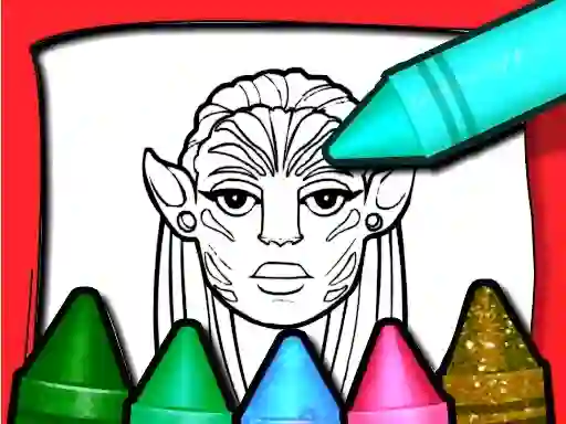 Hra Avatar Coloring Book online