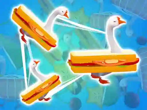 Hra Goose Match 3D online