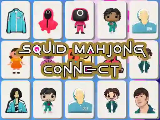 Hra Squid Mahjong Connect online