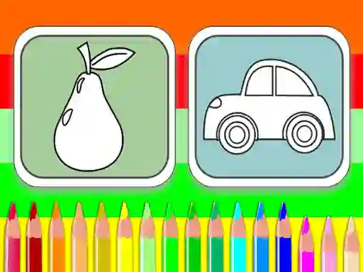 Hra Fun Coloring Book online