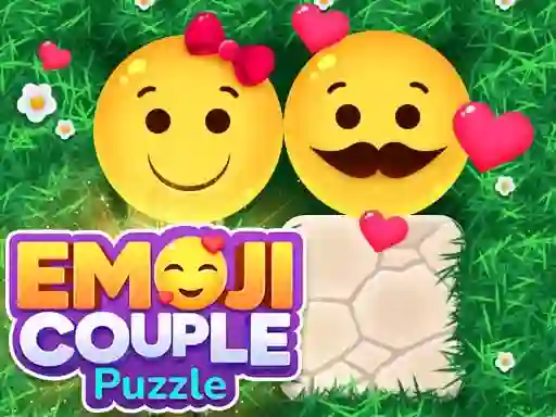 Hra Emoji Couple Puzzle online