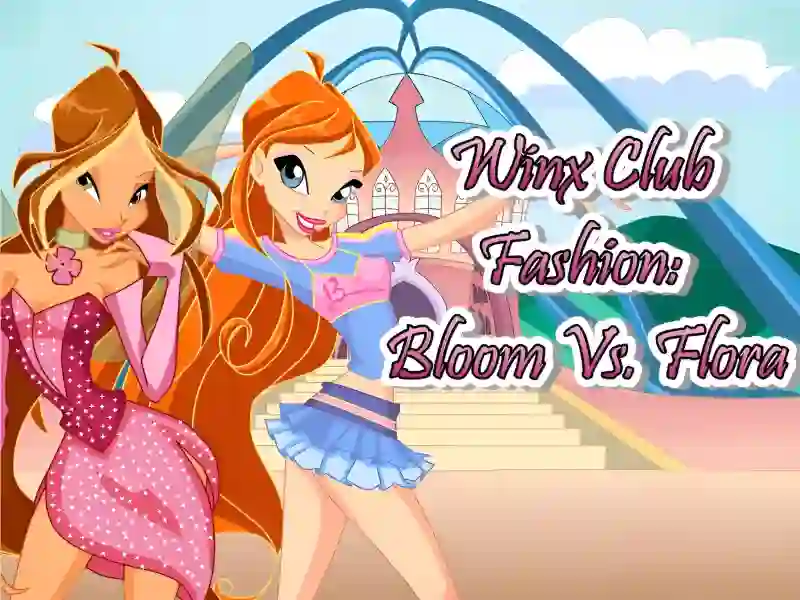 Hra Winx Club Fashion: Bloom vs Flora online