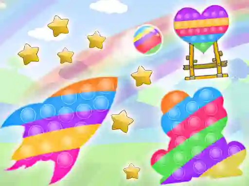 Hra Cannon Ball + Pop It Fidget online