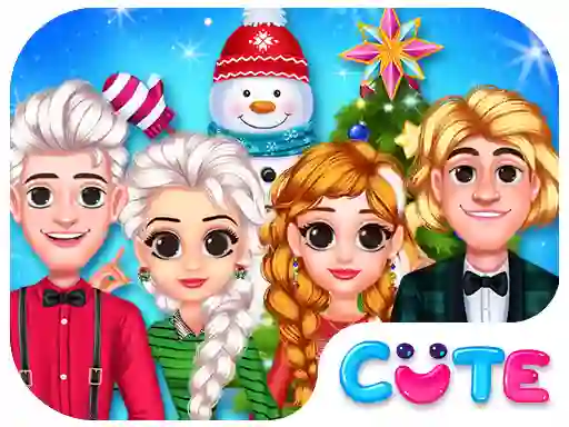 Hra Frozen Princess Christmas Celebration online