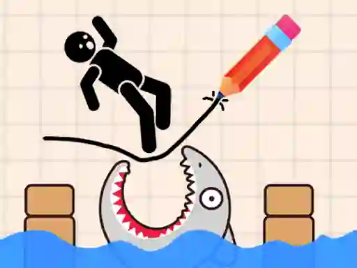 Hra Draw and Save Stickman online