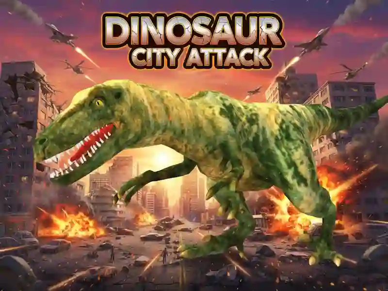 Hra Dinosaur City Attack online