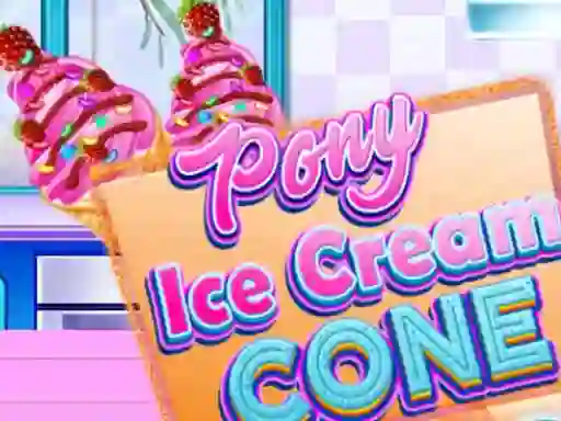 Hra Pony Ice Cream Cone online
