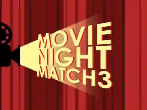 Hra Movie Night Match 3 online
