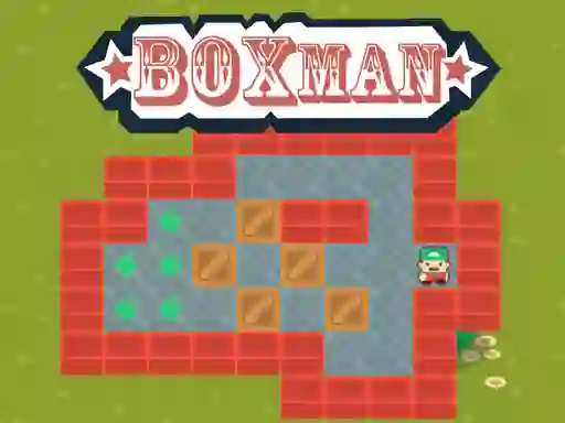 Hra Boxman Sokoban online