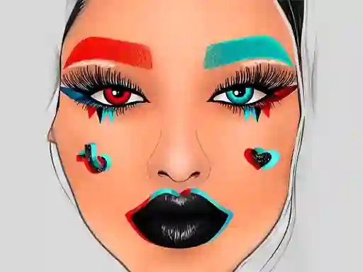 Hra Face Chart online