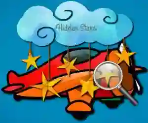 Hra Airplains Hidden Stars online