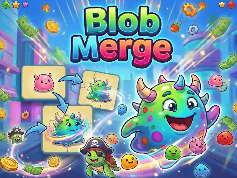 Hra Blob Merge online
