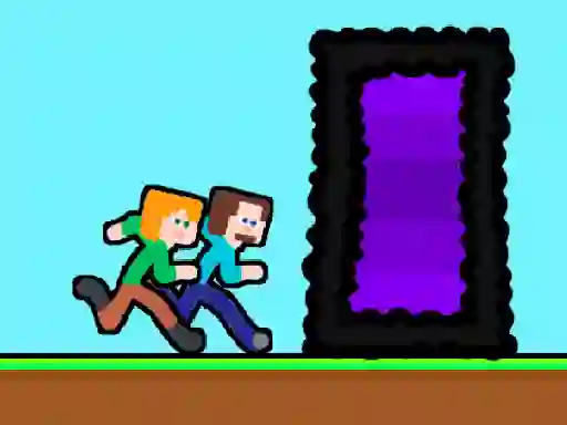Hra Steveman and Alexwoman: Easter Egg online