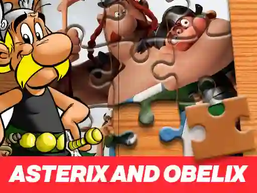 Hra Asterix and Obelix Jigsaw Puzzle online