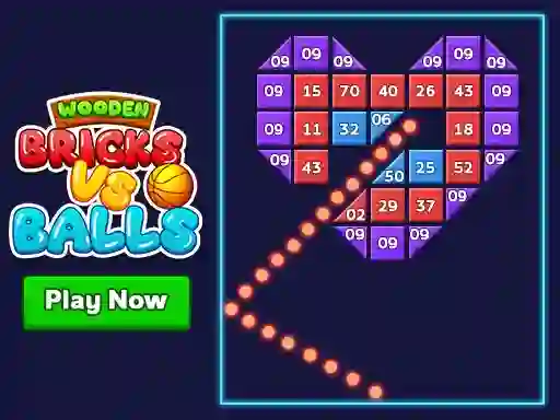 Hra Wooden Bricks Vs Balls online
