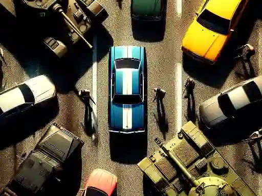 Hra GTA Car Rush online