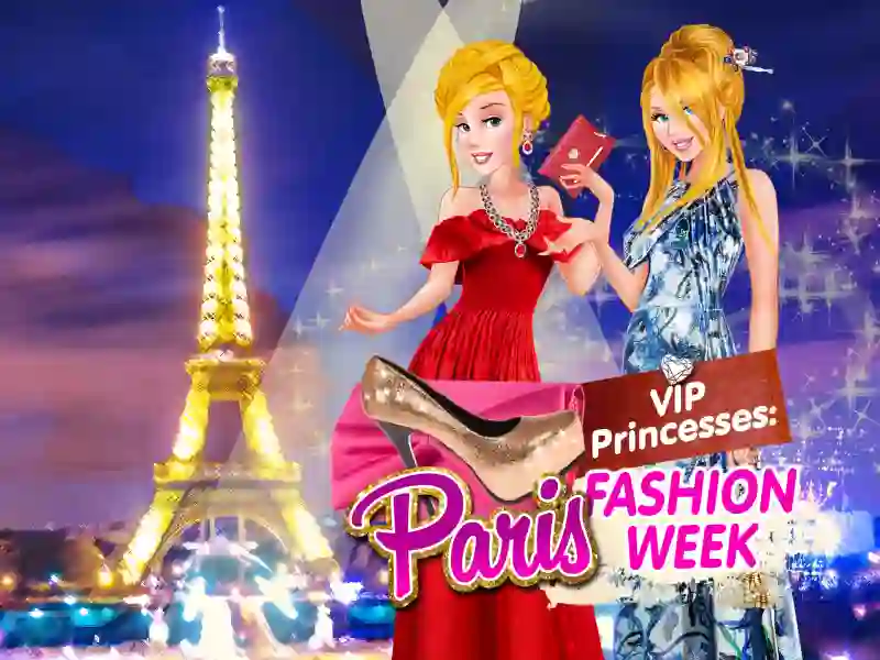 Hra VIP Princesses: Paris Fashion Week online