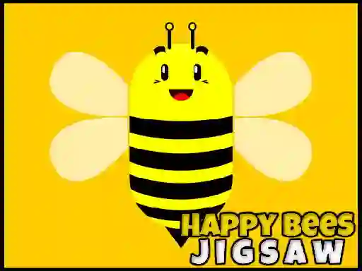 Hra Happy Bees Jigsaw online