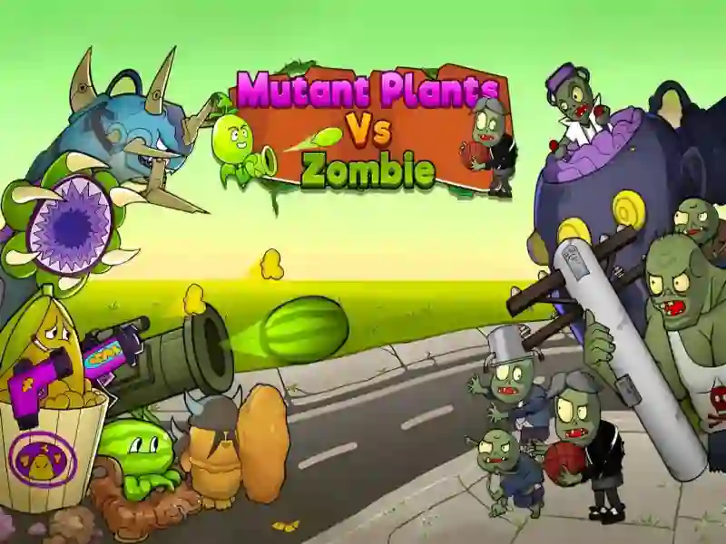 Hra Mutant Plants Vs Zombie online