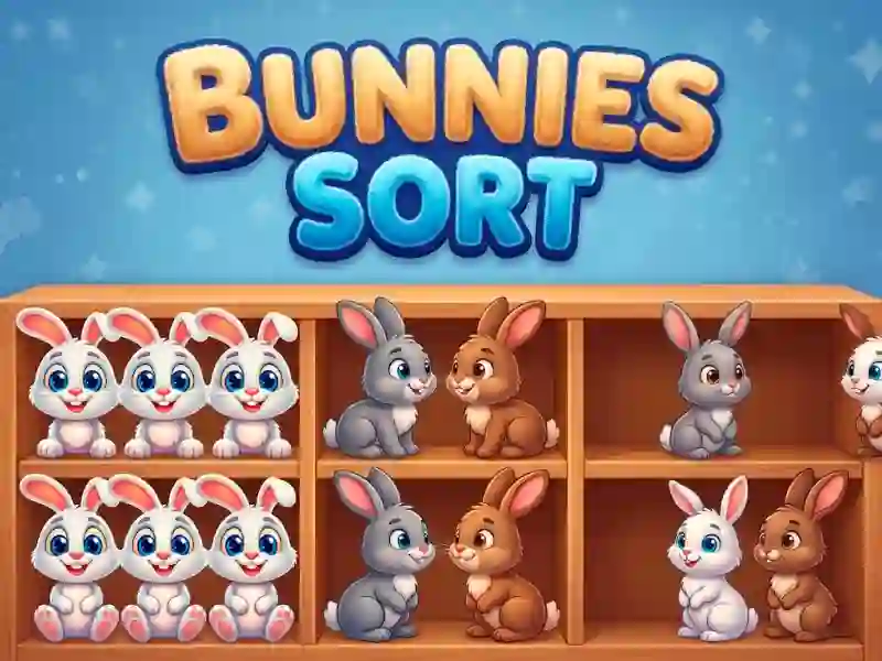Hra Bunnies Sort online