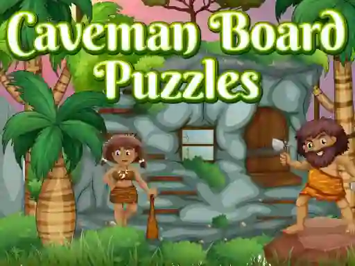 Hra Caveman Board Puzzles online