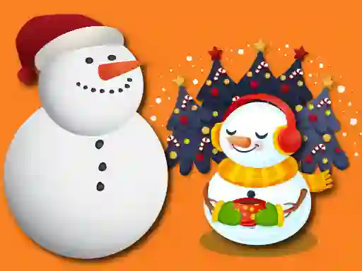 Hra Gravity Snowman Christmas online