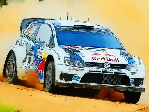 Hra Rally Car Driving Jigsaw online