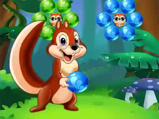 Hra Bubbles Shooter Squirrel online