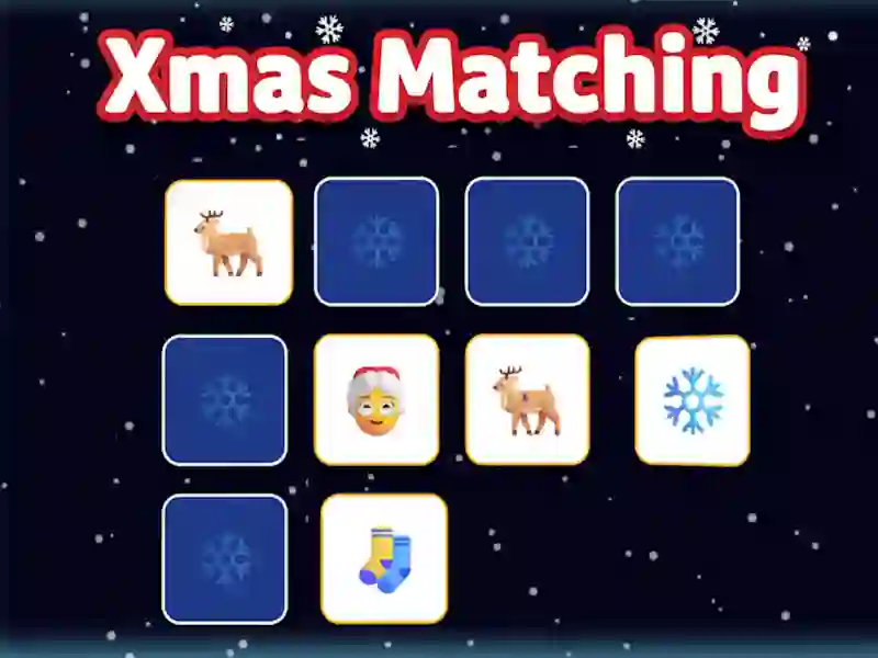 Hra Xmas Matching online