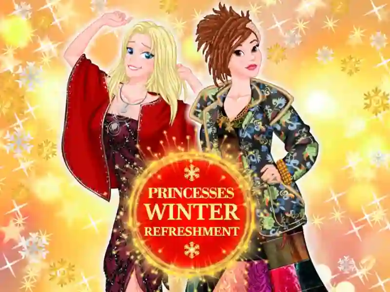 Hra Princesses winter refreshment online