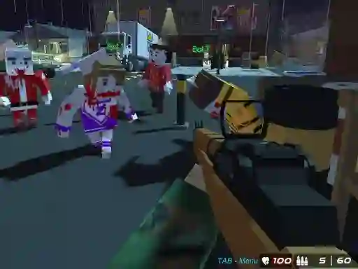 Hra GunGame 24 Pixel online