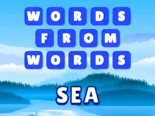 Hra Words from words: Sea online