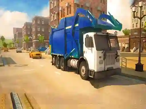 Hra Road Garbage Dump Truck Driver online