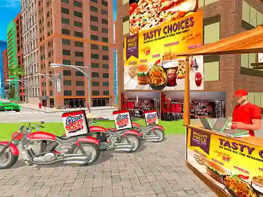 Hra Pizza Delivery Boy Simulation online