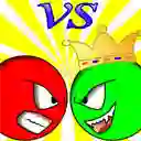 Hra Red ball vs green king online