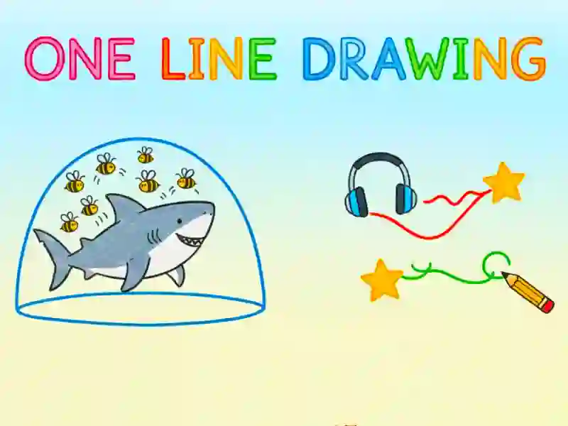 Hra One Line Drawing online