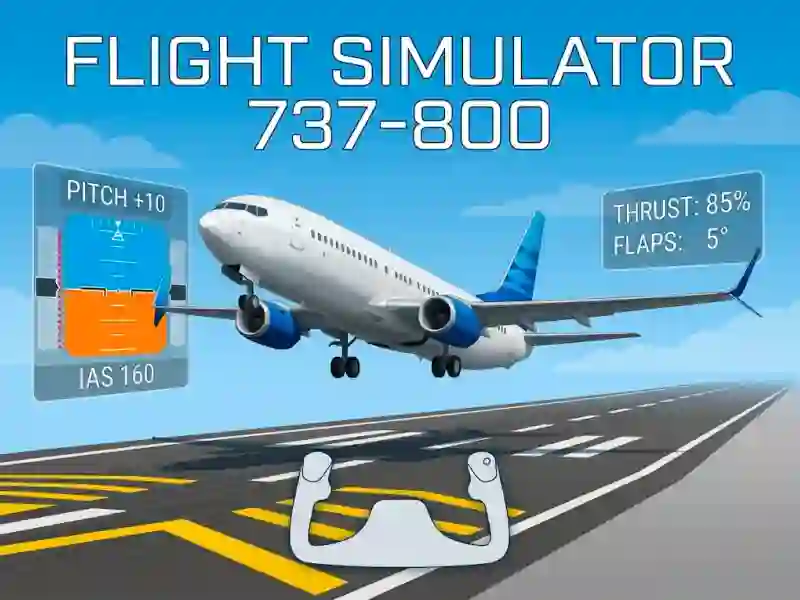 Hra Flight Simulator 737-800 online