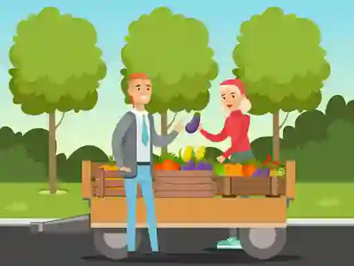 Hra Selling Trucks Match 3 online