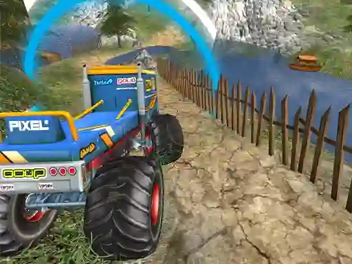 Hra Monster Truck Offroad Driving Mountain online