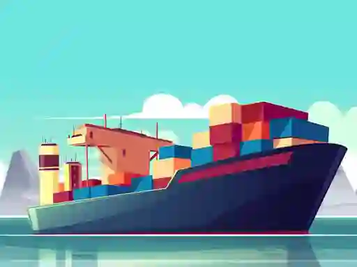 Hra Cargo Ships Jigsaw online