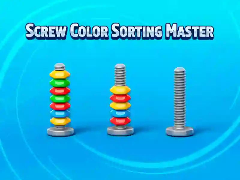 Hra Screw Color Sorting Master online