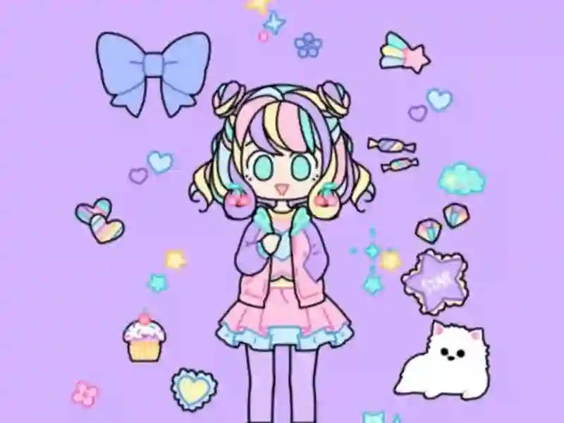 Hra Pastel Girl Dress Up online