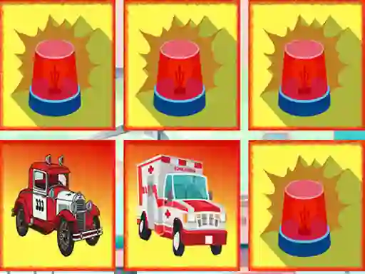 Hra Emergency Trucks Memory online