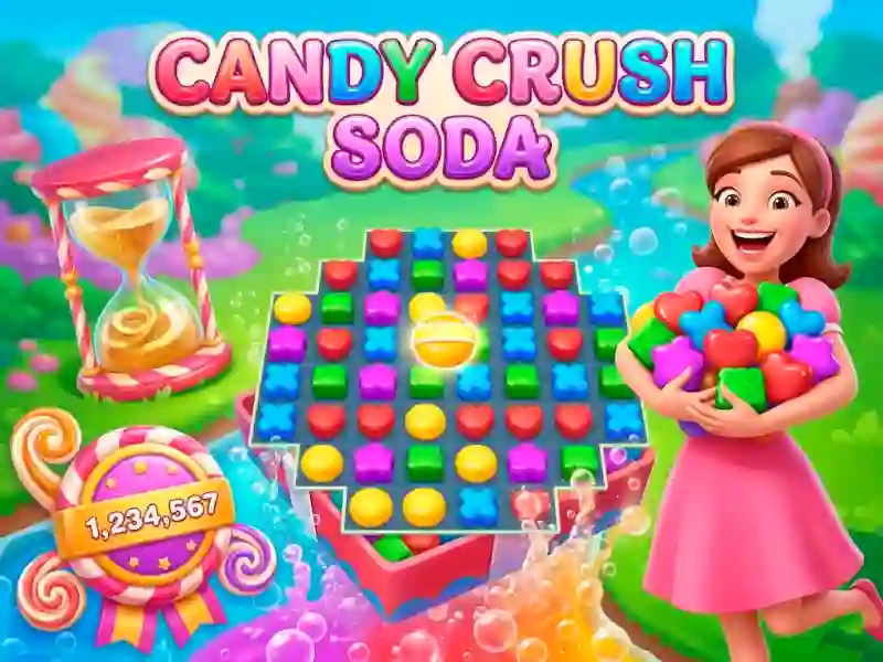 Hra Candy Crush Soda online